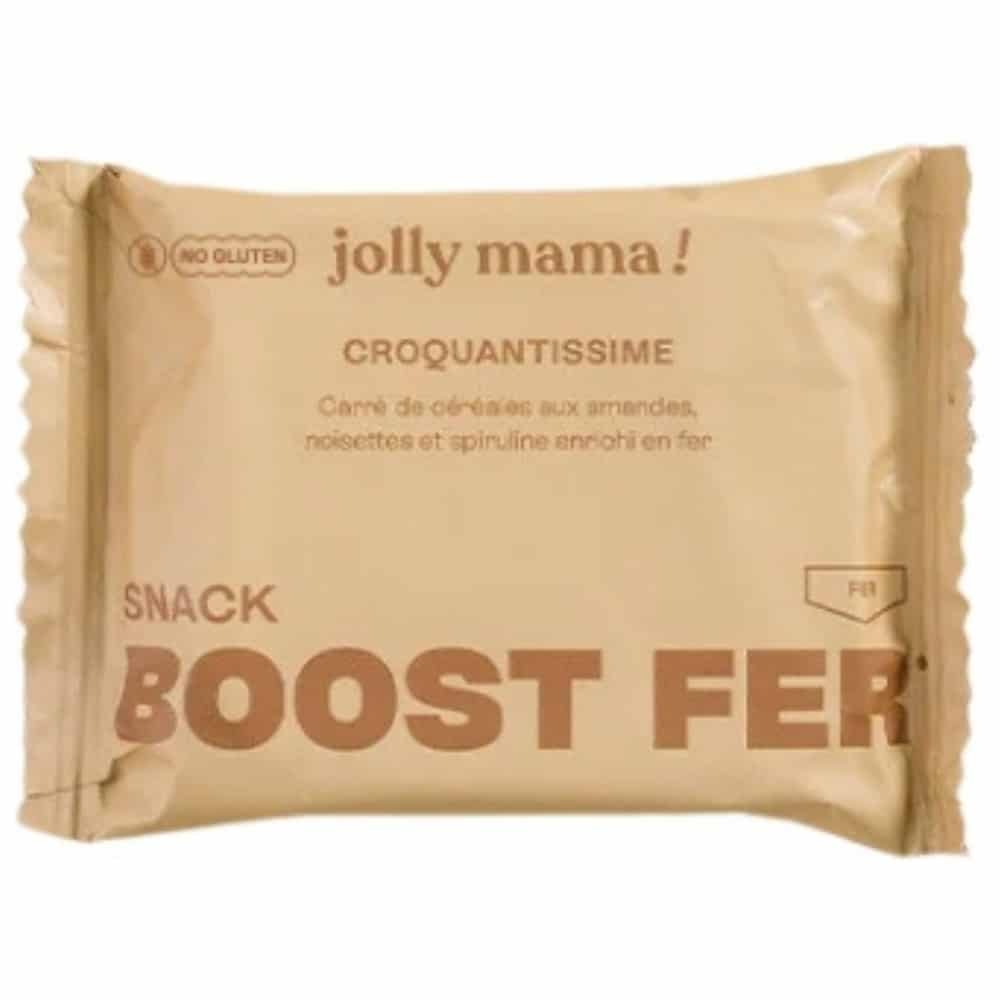 jolly mama – snack boost fer croquantissime – 45g