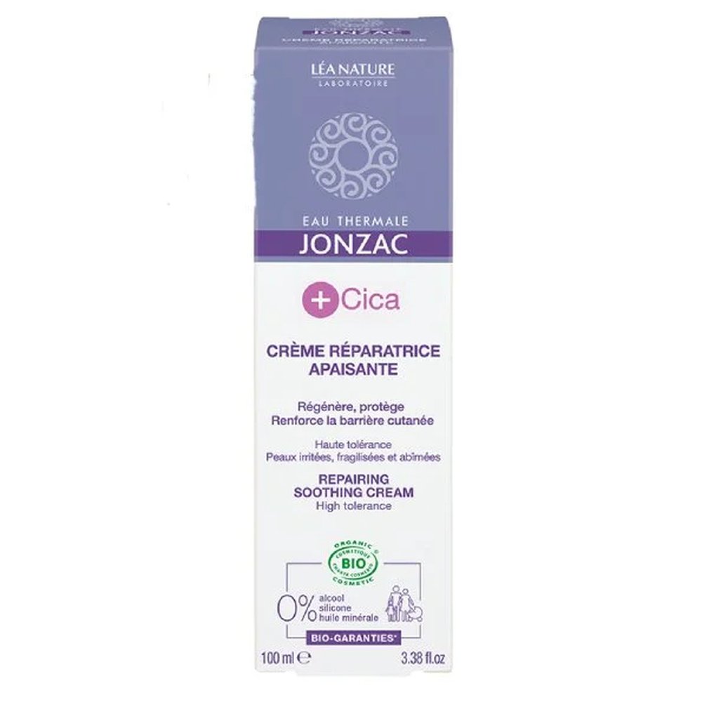 jonzac – cica+ creme reparatrice – 100ml