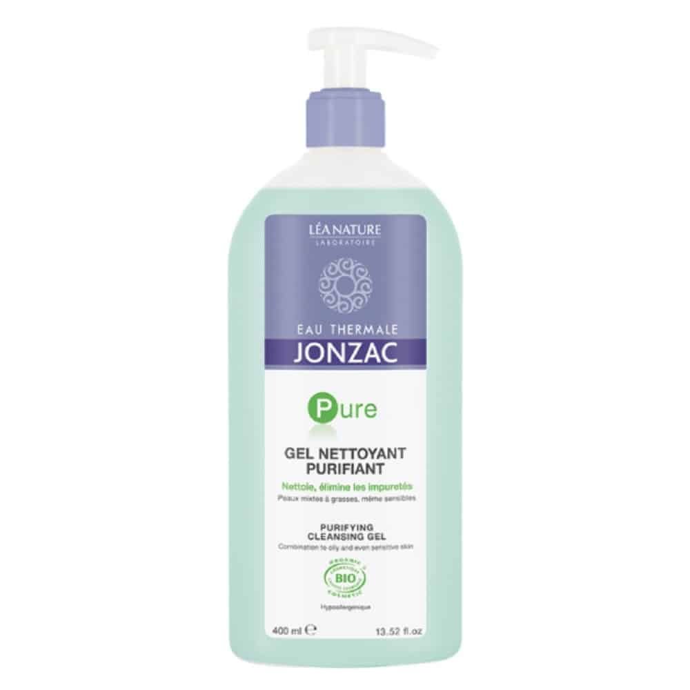 jonzac – pure gel nettoyant purifiant bio – 500ml