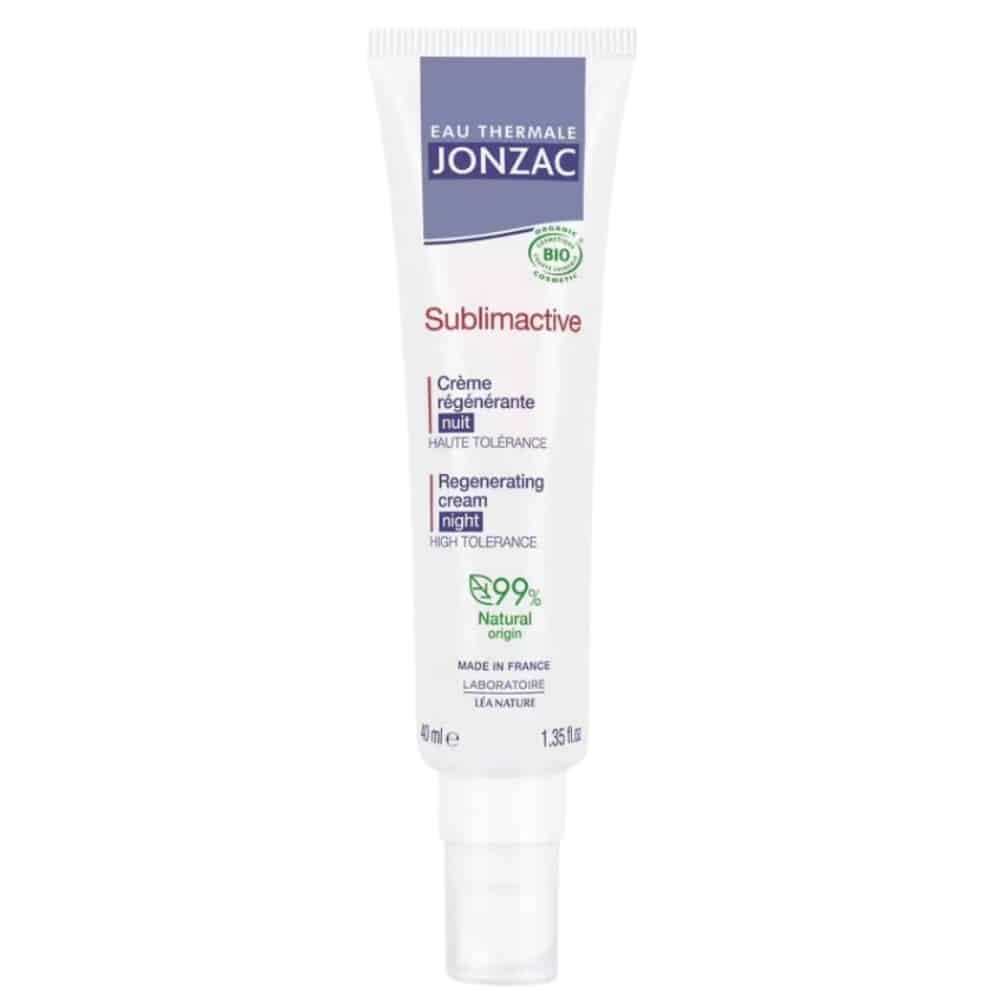 jonzac – sublimactive creme regenerante nuit – 40ml