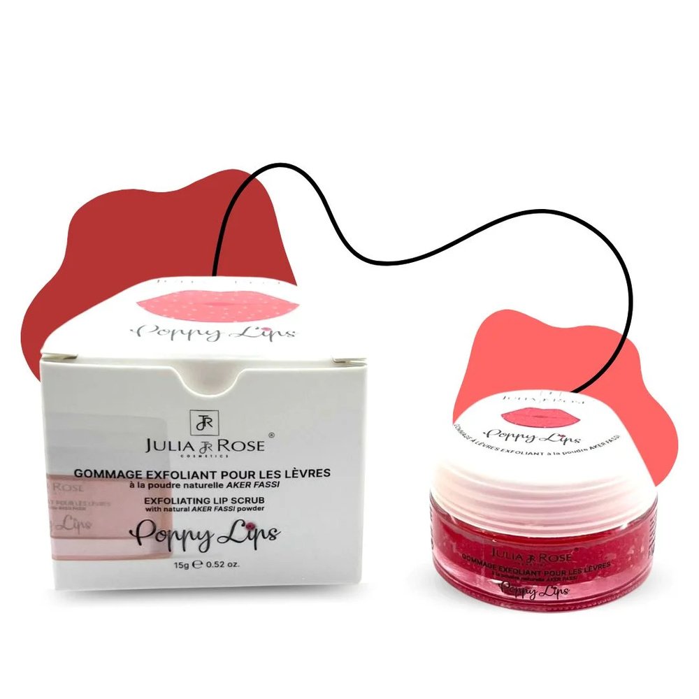 julia et rose – et rose gommage a levres – 7.5ml