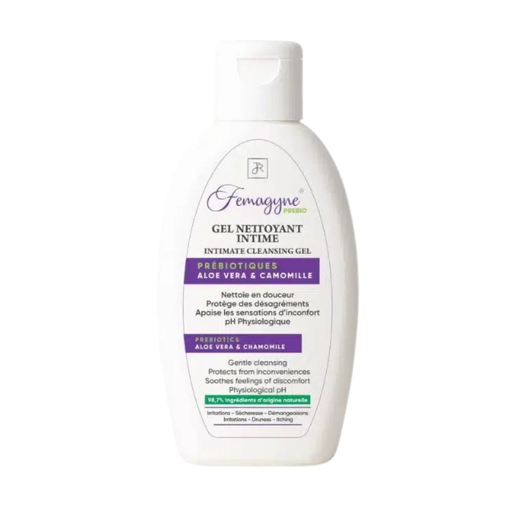 julia et rose – femagyne prebiotique gel nettoyant intime – 150ml