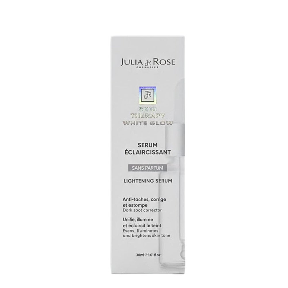 julia et rose – skin therapy white glow serum eclaircissant – 30ml