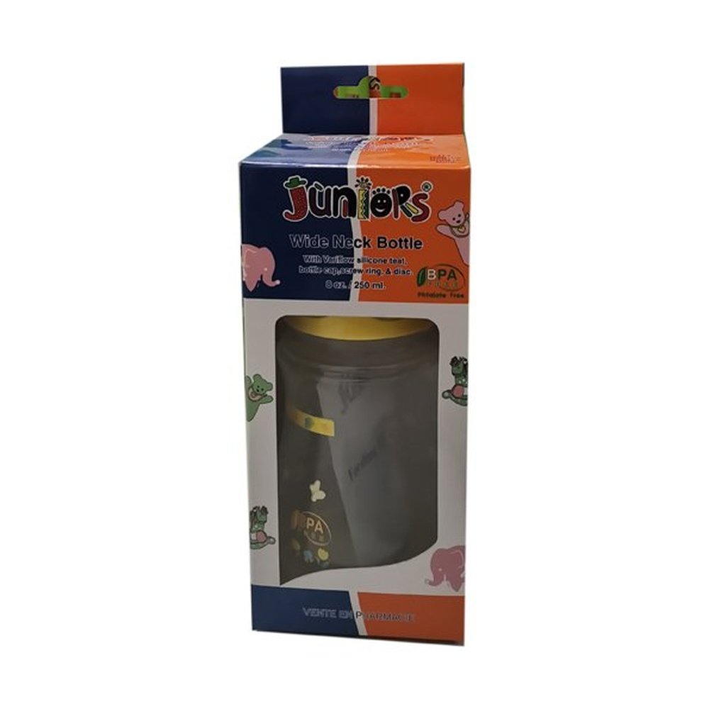 juniors – biberons col large – 250ml