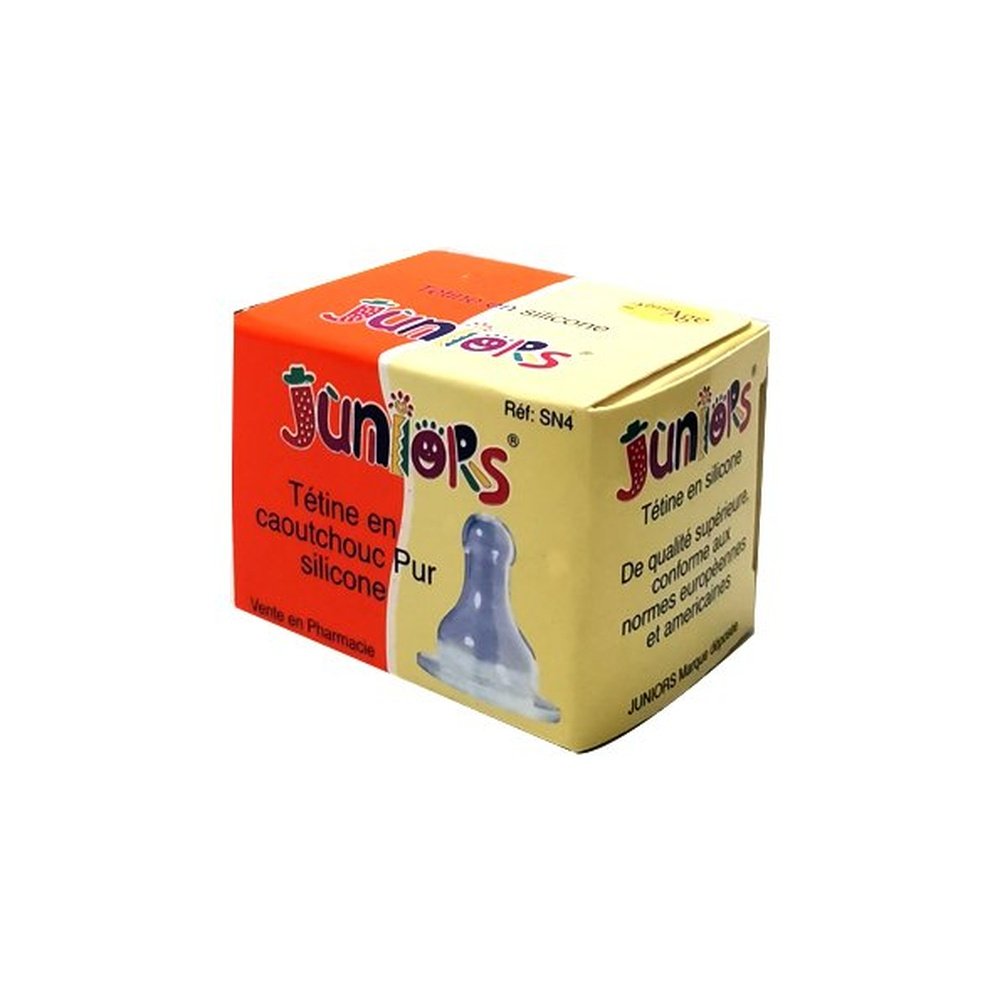 juniors – tetine simple en silicone 1age