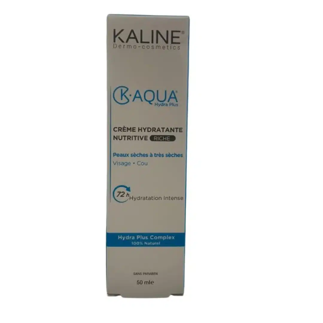 kaline – k.aqua creme hydratante nutritive riche peaux seches et tres seches – 50ml