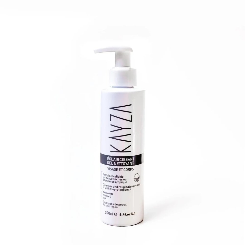kayza – gel nettoyant eclaircissante – 200ml