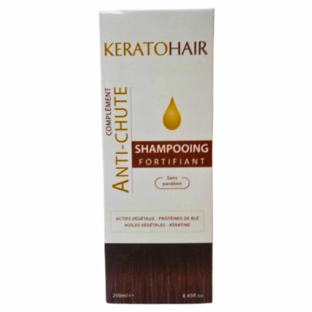 keratohair – shampoing fortifiant complement anti chute – 250ml
