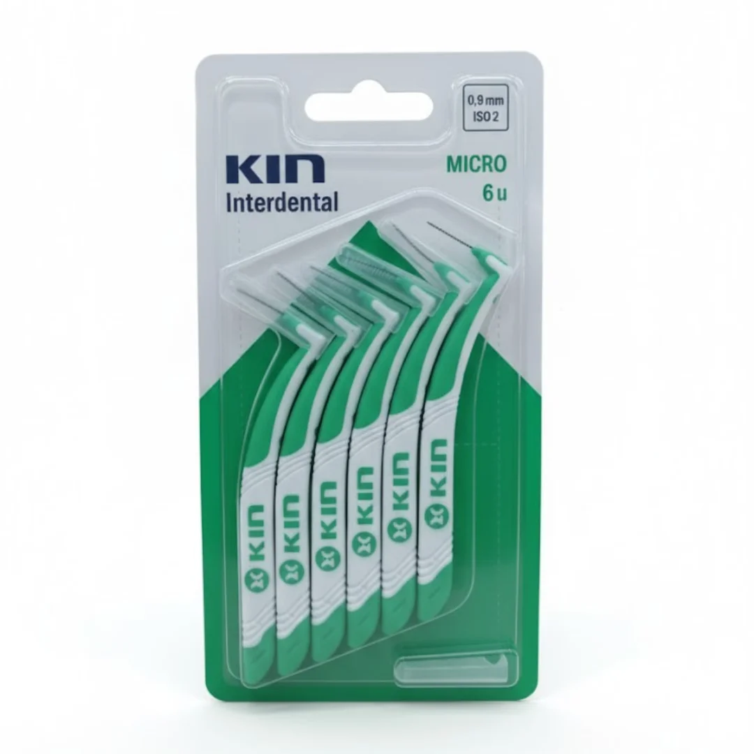 kin – brossette interdentaire micro 6 unite 0.9mm