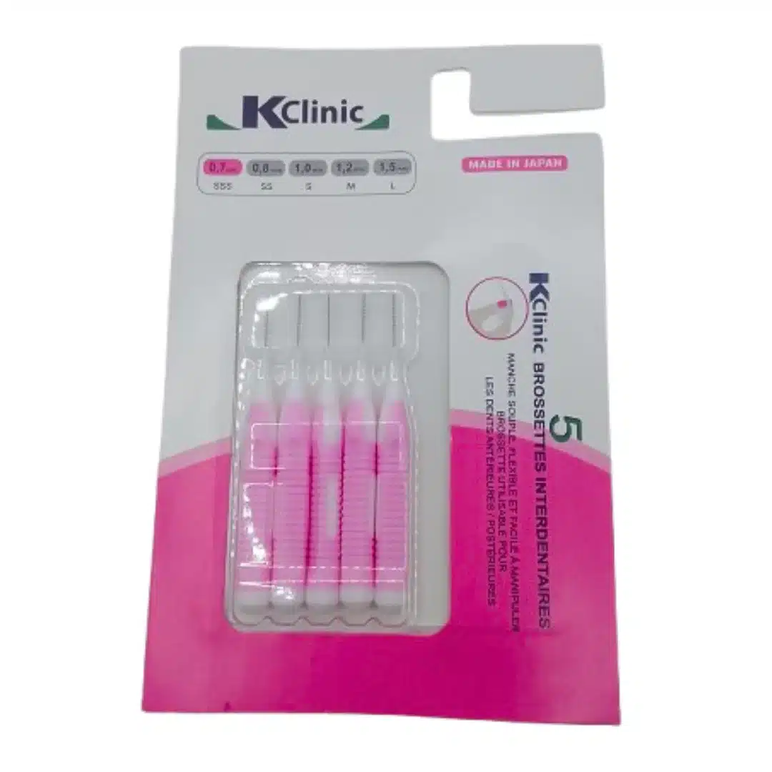 kin – clinic brossettes interdentaire 0.7mm – 5unites