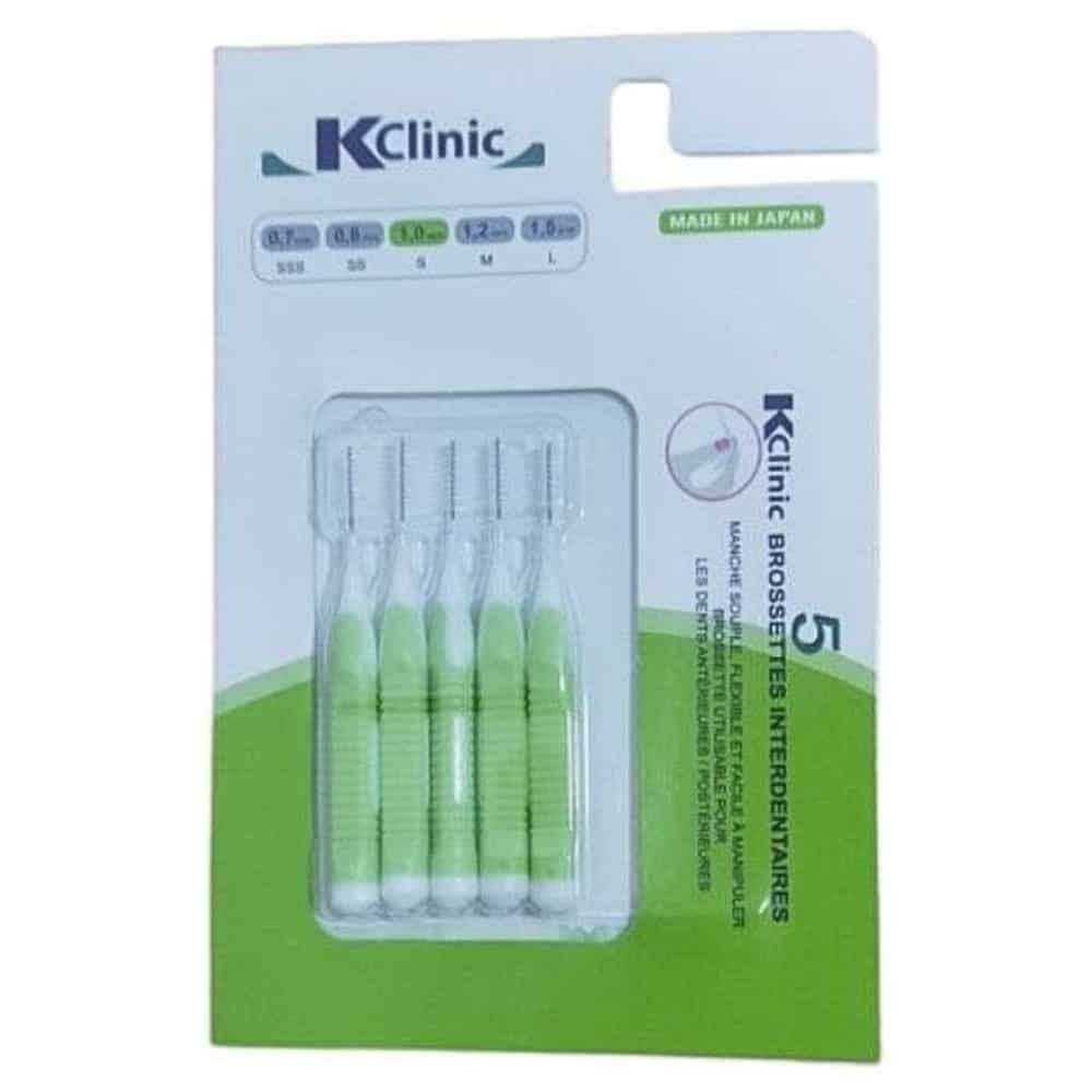 kin – clinic brossettes interdentaire 1.0mm – 5unites