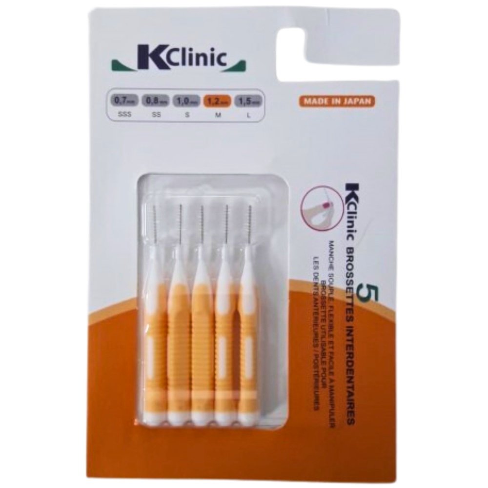 kin – clinic brossettes interdentaire 1.2mm – 10unites