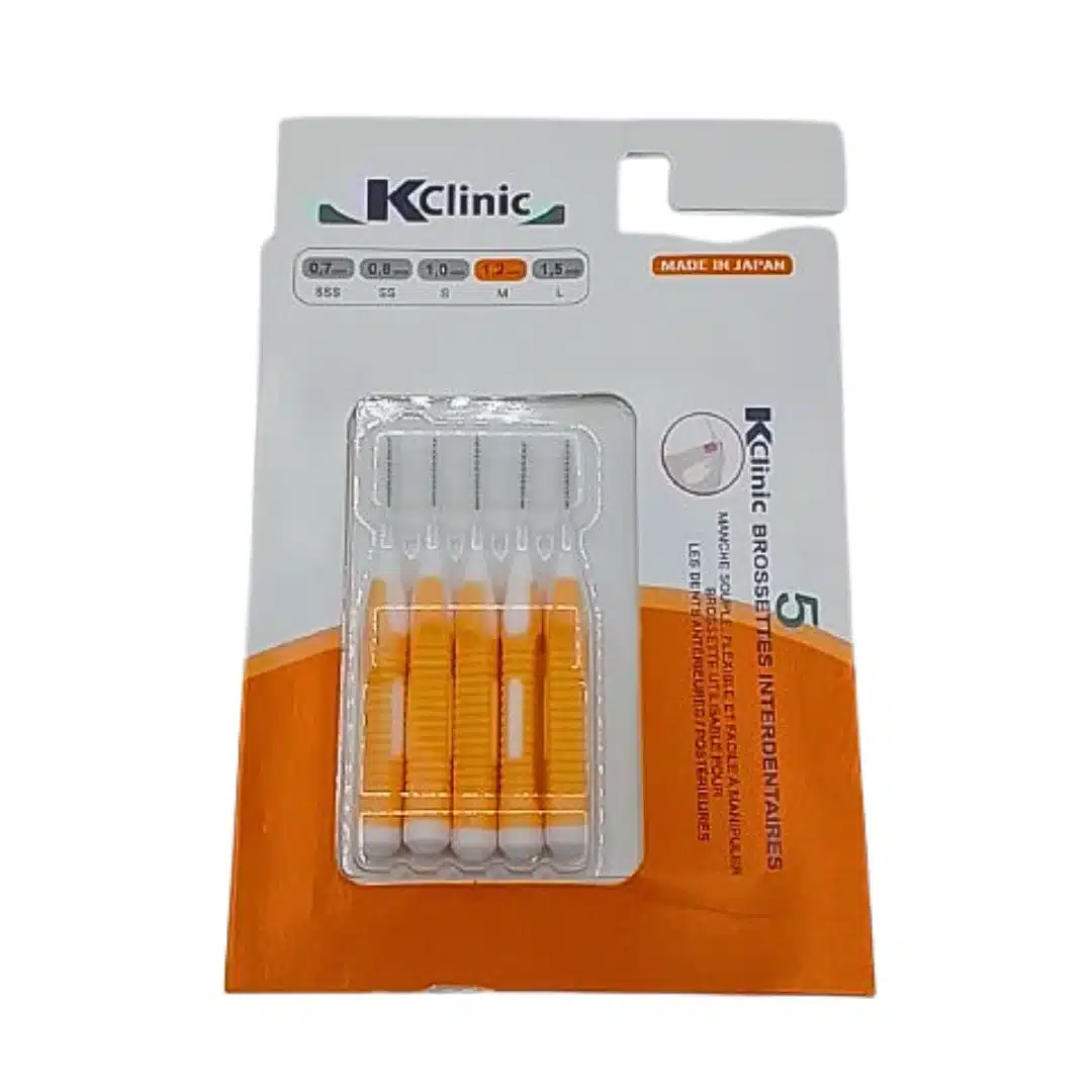 kin – clinic brossettes interdentaire 1.2mm – 5unites