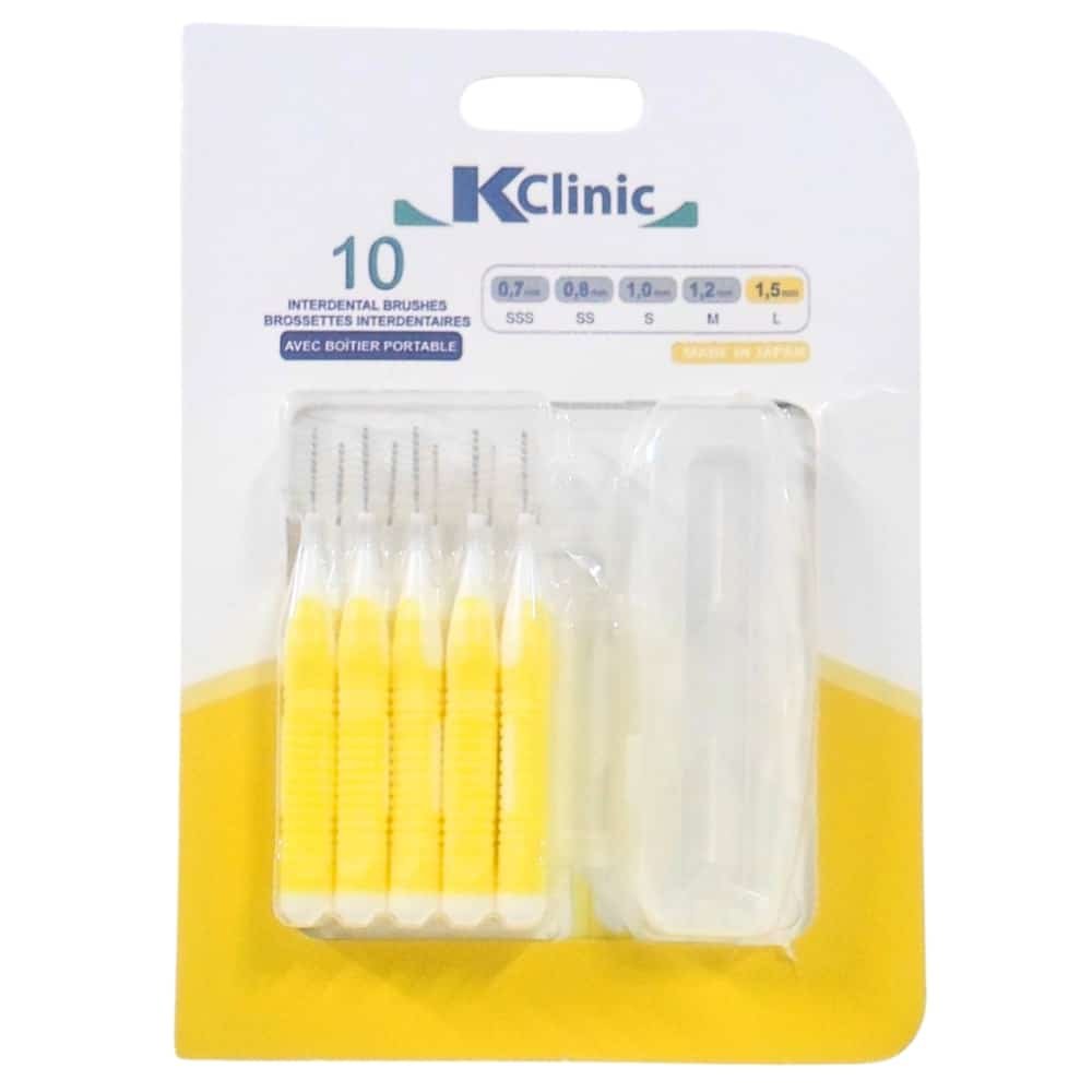 kin – clinic brossettes interdentaire 1.5mm – 10 unites