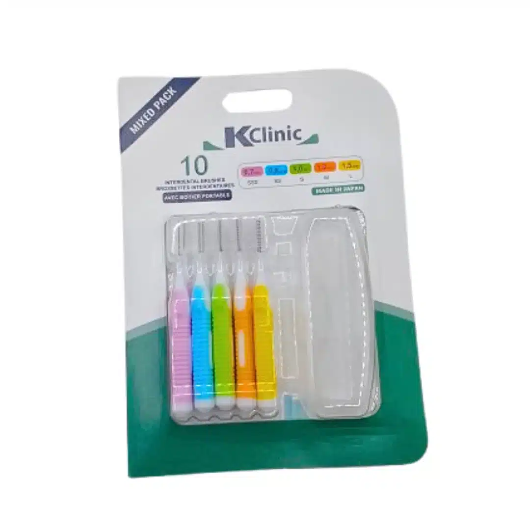 kin – clinic brossettes interdentaire mixte – 10unites