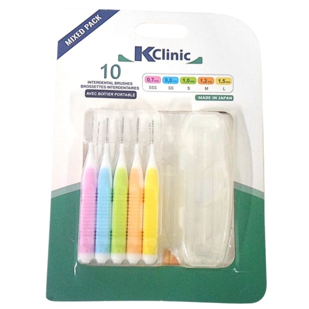 kin – clinic brossettes interdentaire mixte – 5 unites