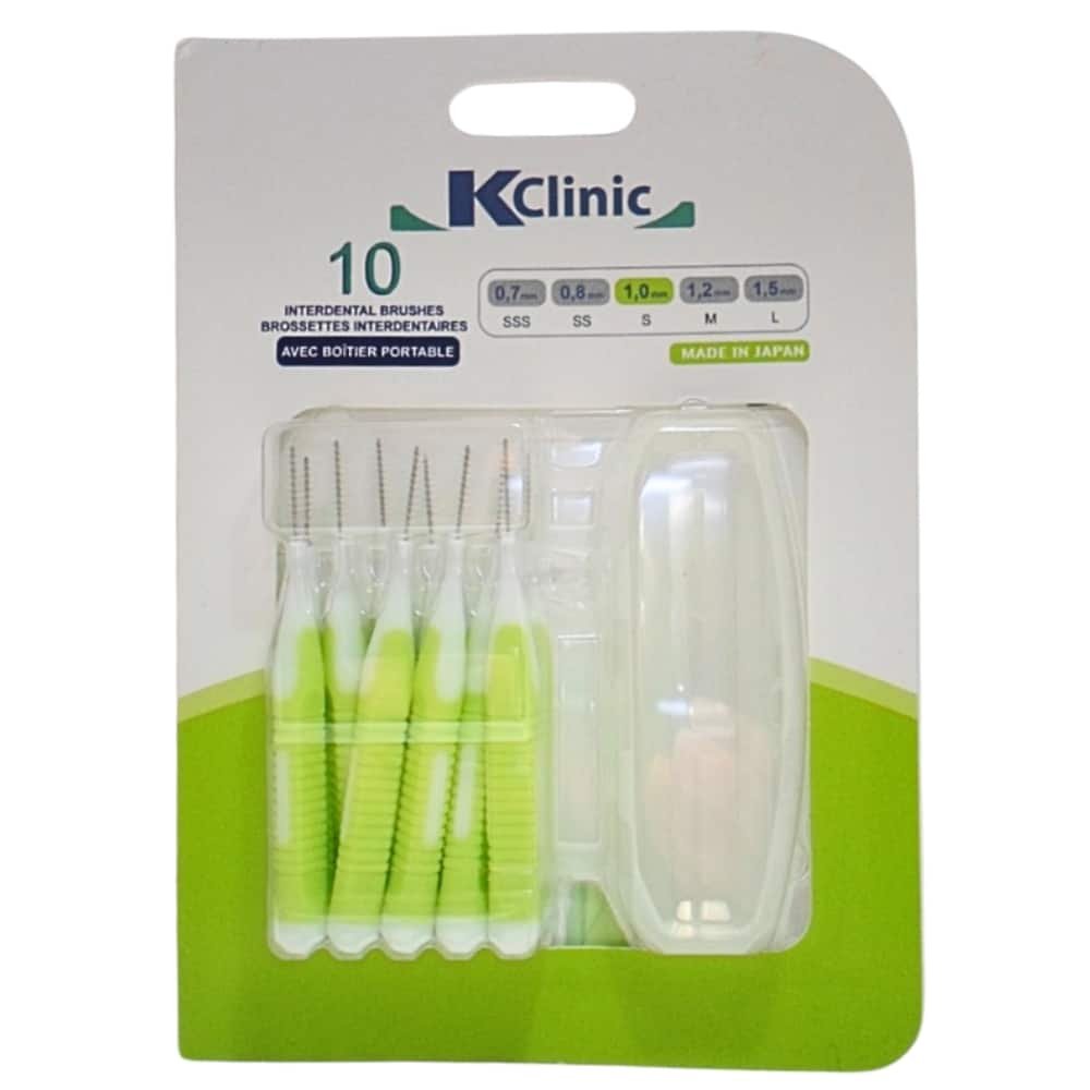 kin – kclinic brossettes interdentaire 1,0mm – 10u