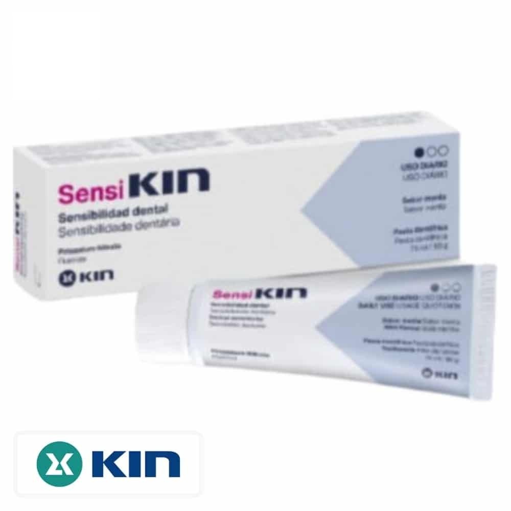 kin – sensi dentifrice sensibilite dentaire usage quotidien – 75ml