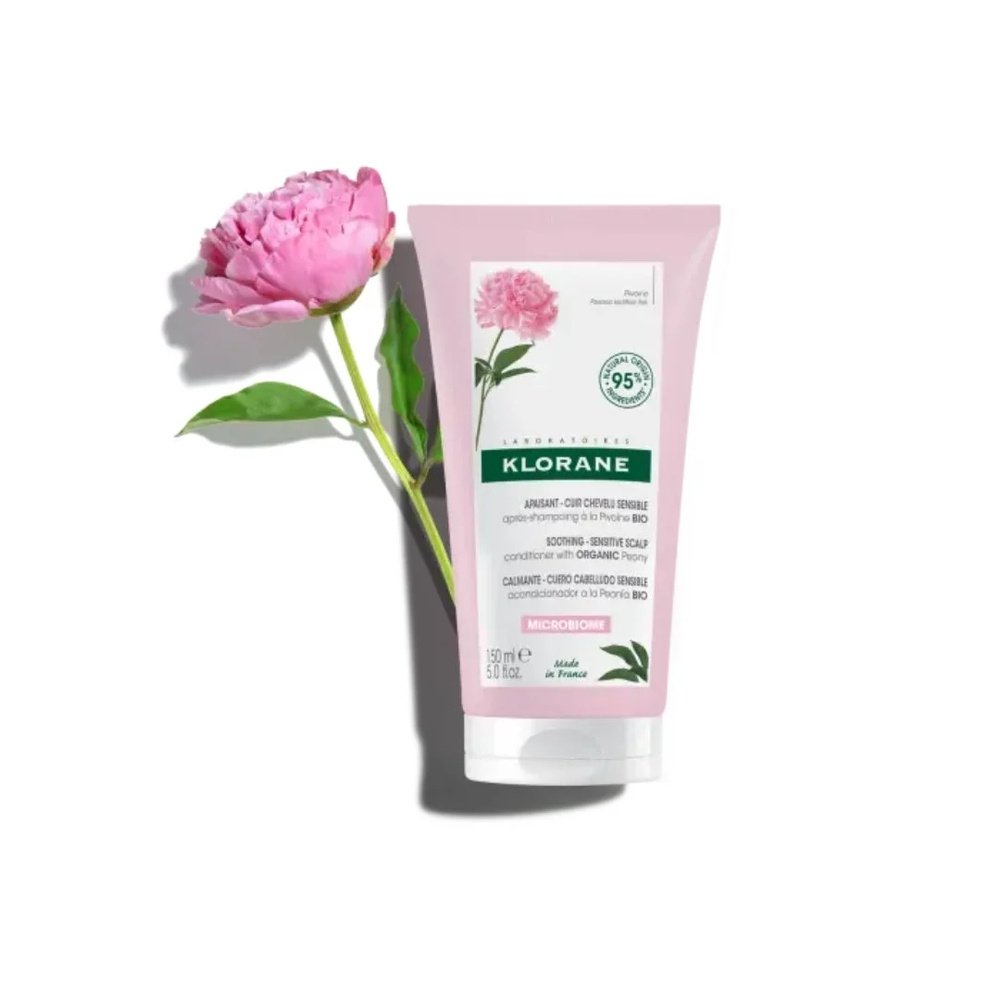 klorane – baume apres shamp apaisant a la pivoine – 150ml