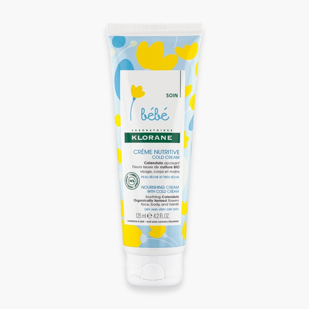 klorane – bebe creme nutritive au cold cream – 40ml