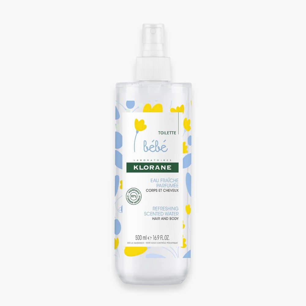 klorane – bebe eau fraiche parfumee – 500ml