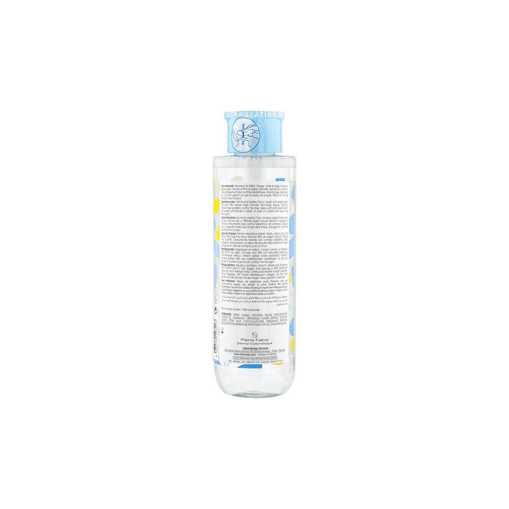 klorane – bebe eau nettoyante sans rincage – 500ml klorane – bebe eau nettoyante sans rincage – 500ml
