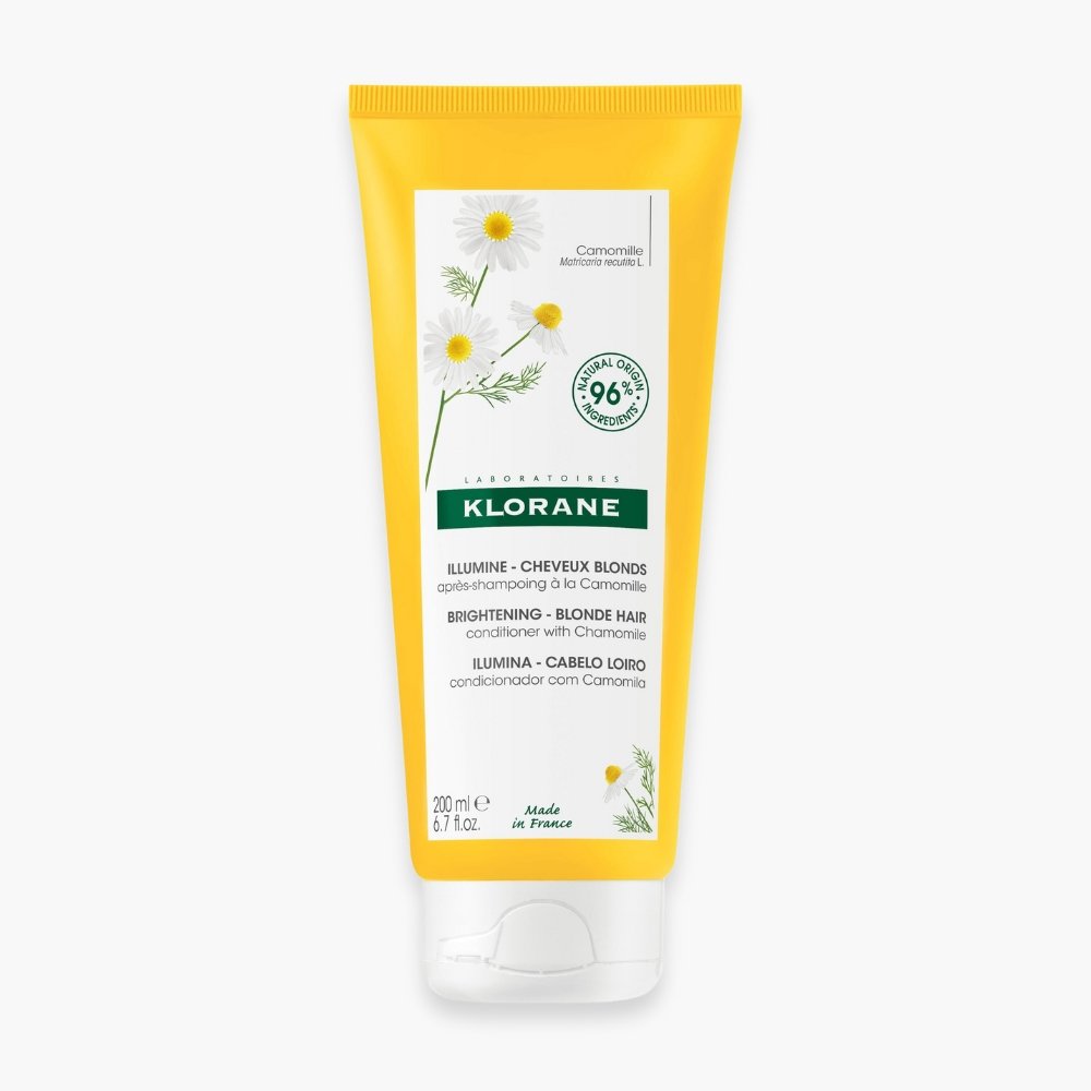 klorane – camomille baume apres shampoing reflets blonds – 200ml