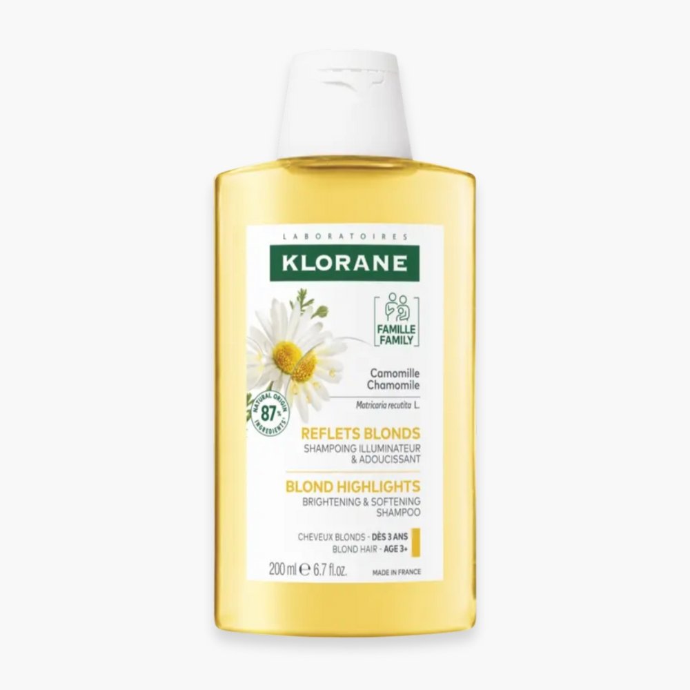 klorane – camomille shampoing illumine – 200ml