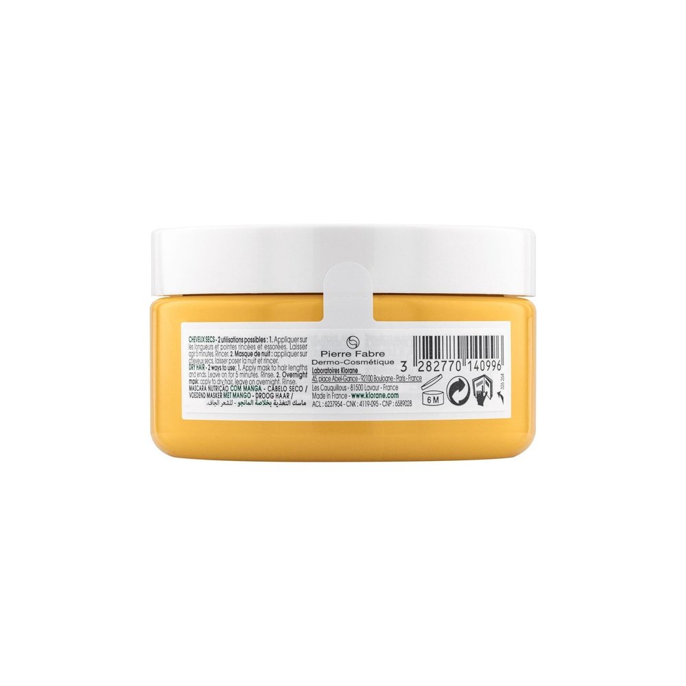 klorane – mangue masque nutrition – 150ml klorane – mangue masque nutrition – 150ml