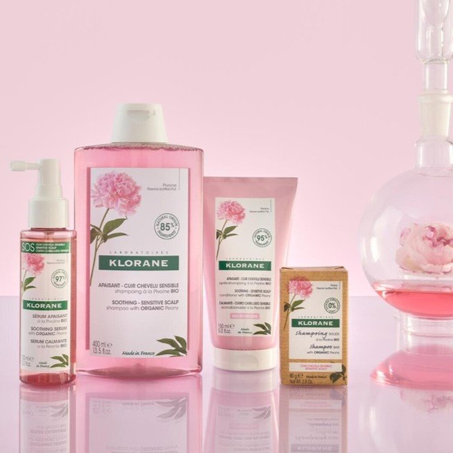 klorane – pivoine bio shampoing apaisant – 200ml klorane – pivoine bio shampoing apaisant – 200ml