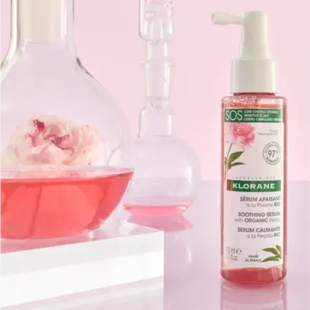 klorane – pivoine bio sos serum apaisant – 100ml klorane – pivoine bio sos serum apaisant – 100ml