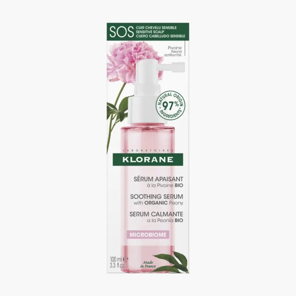 klorane – pivoine bio sos serum apaisant – 100ml klorane – pivoine bio sos serum apaisant – 100ml