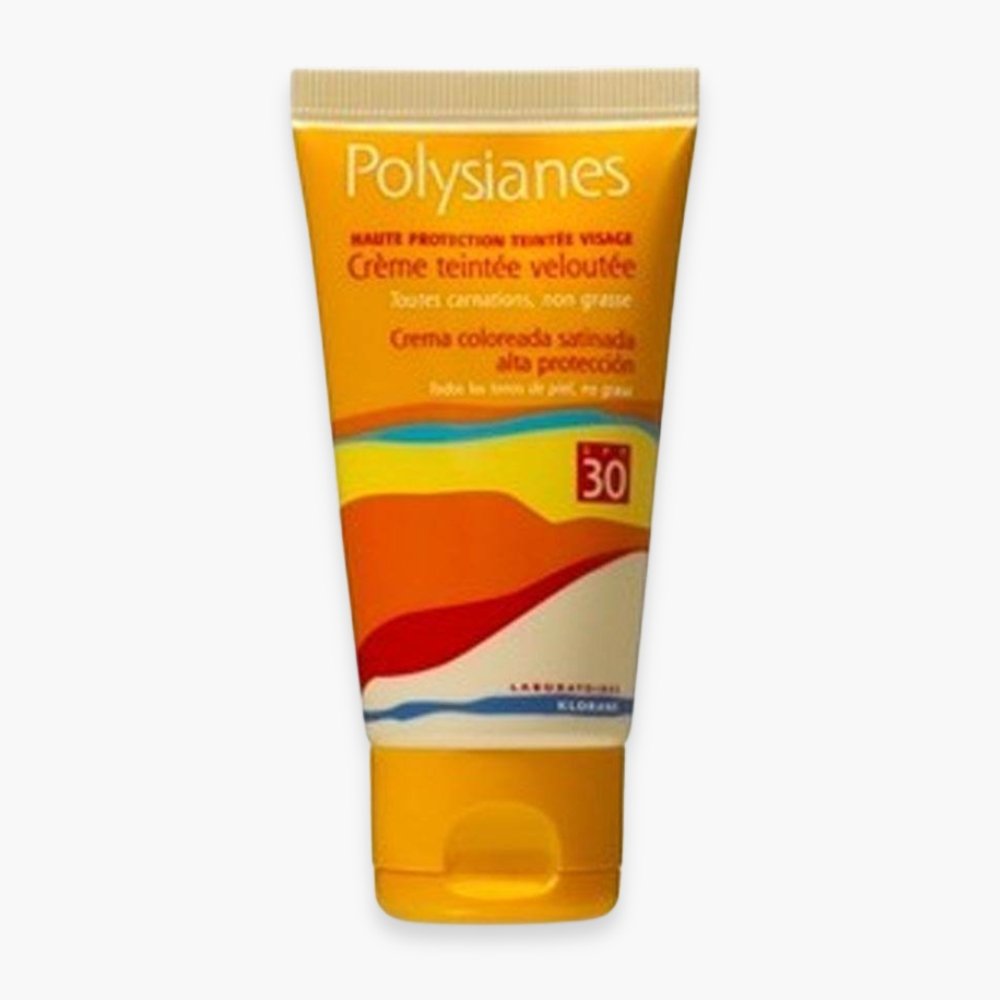 klorane – polysianes creme teintee veloutee spf30 – 50ml