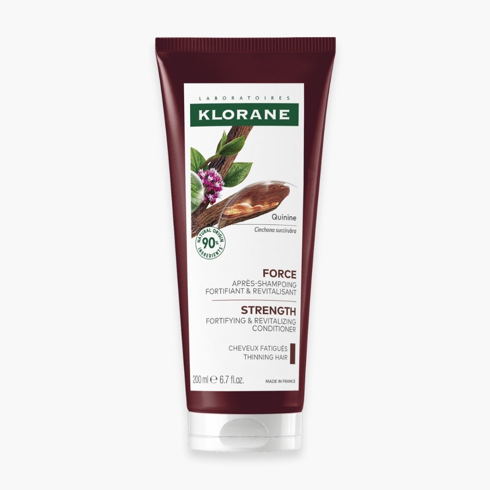 klorane – quinine et edelweiss bio apres shampoing force – 200ml