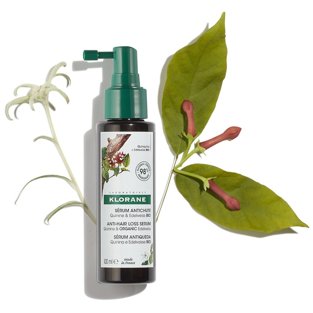 klorane – quinine et edelweiss bio serum fortifiant – 100ml klorane – quinine et edelweiss bio serum fortifiant – 100ml