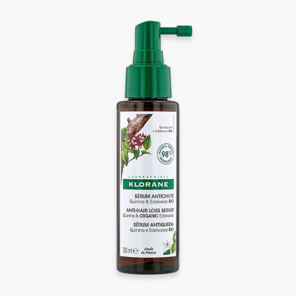 klorane – quinine et edelweiss bio serum fortifiant – 100ml
