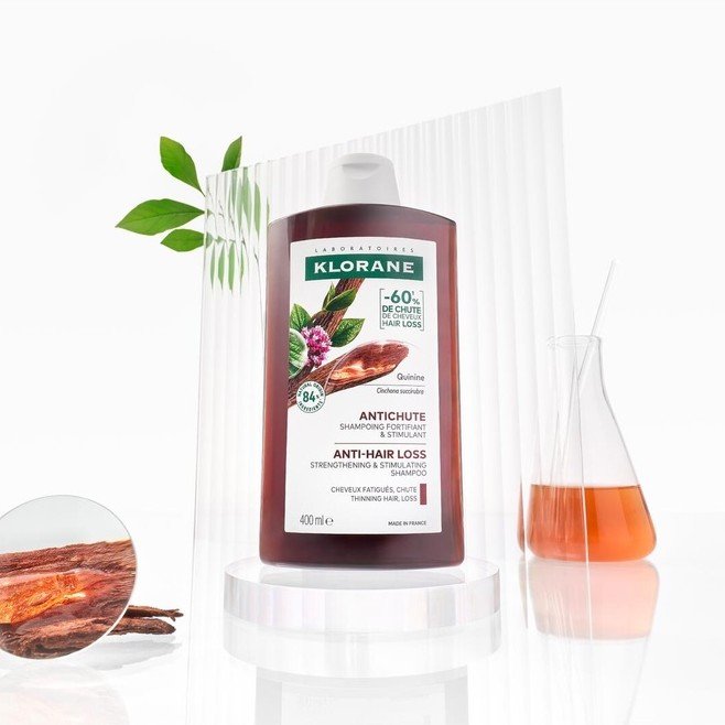 klorane – quinine et edelweiss bio shampoing force – 400ml klorane – quinine et edelweiss bio shampoing force – 400ml