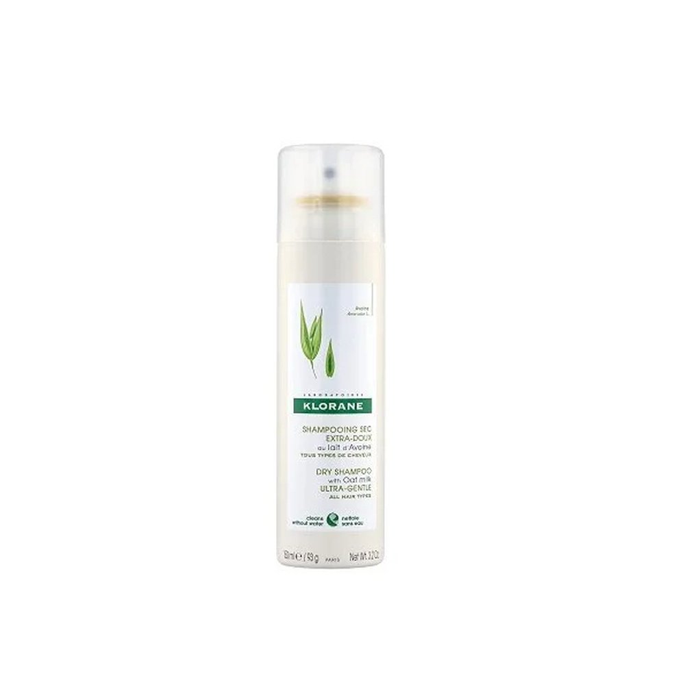 klorane – shamp sec extra doux au lait d’avoine – 150ml