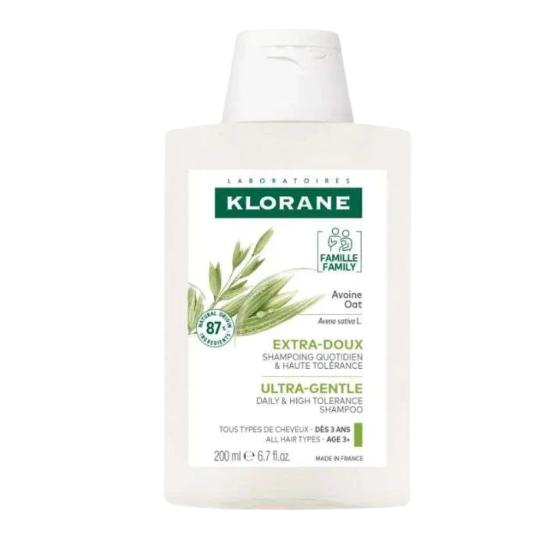 klorane – shampoing avoine extra doux 200ml