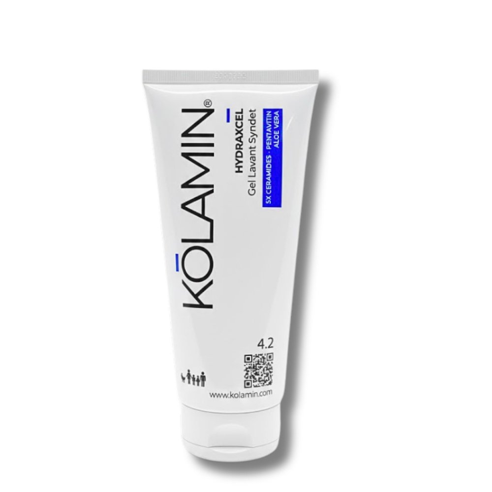 kolamin – hydraxcel gel lavant syndet – 200ml