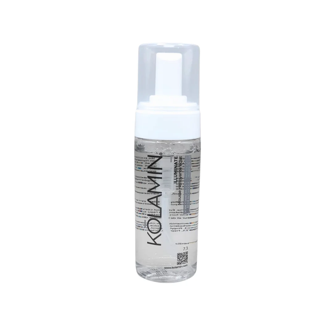 kolamin – illuminate mousse nettoyante eclat – 150ml
