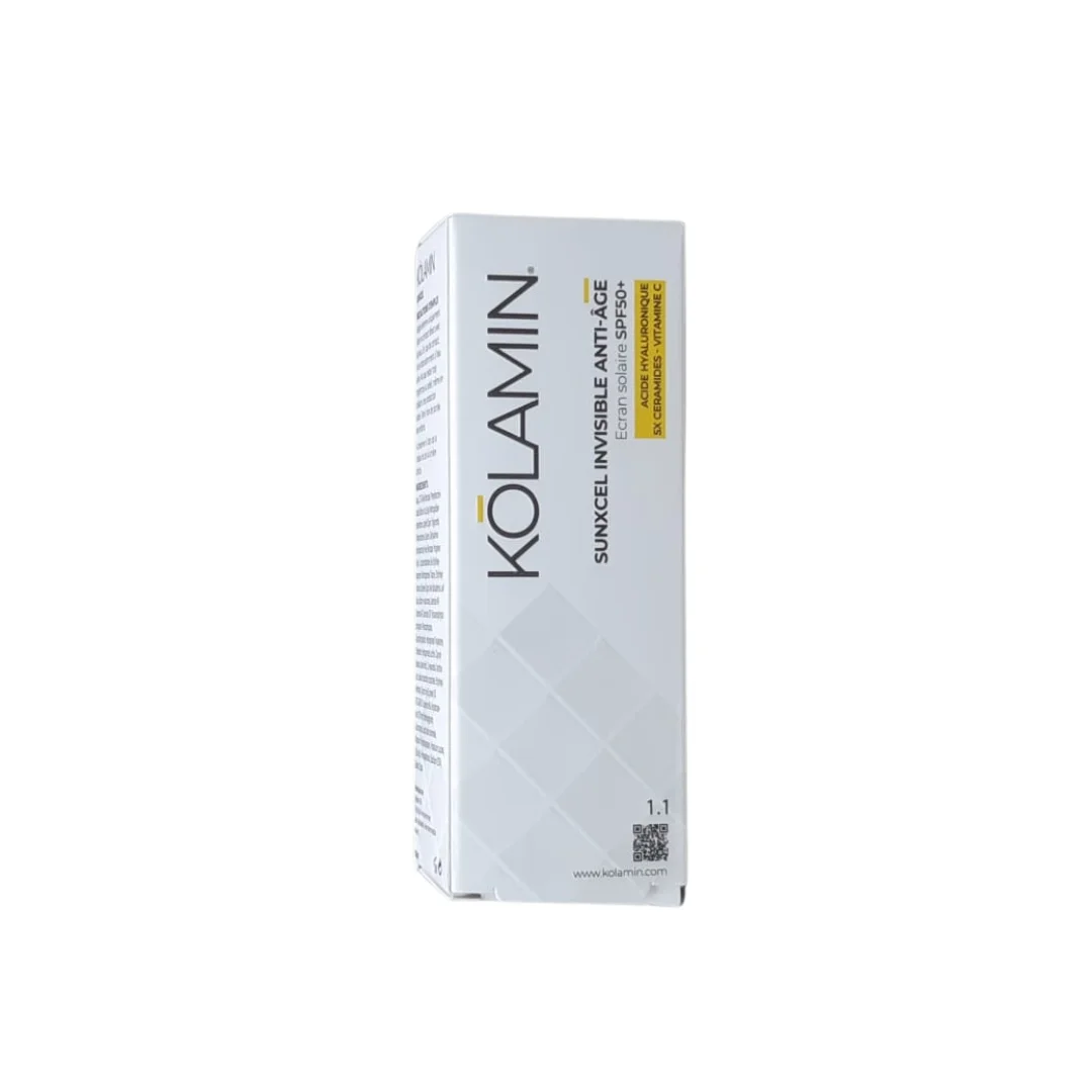 kolamin – sunxcel invisible anti age spf50+ – 50ml