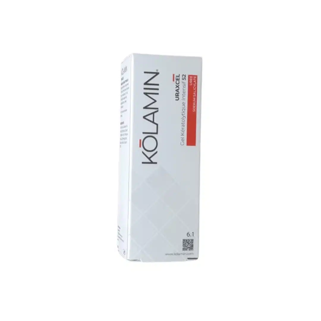 kolamin – uraxcel gel keratolytique intensif 52 – 50ml