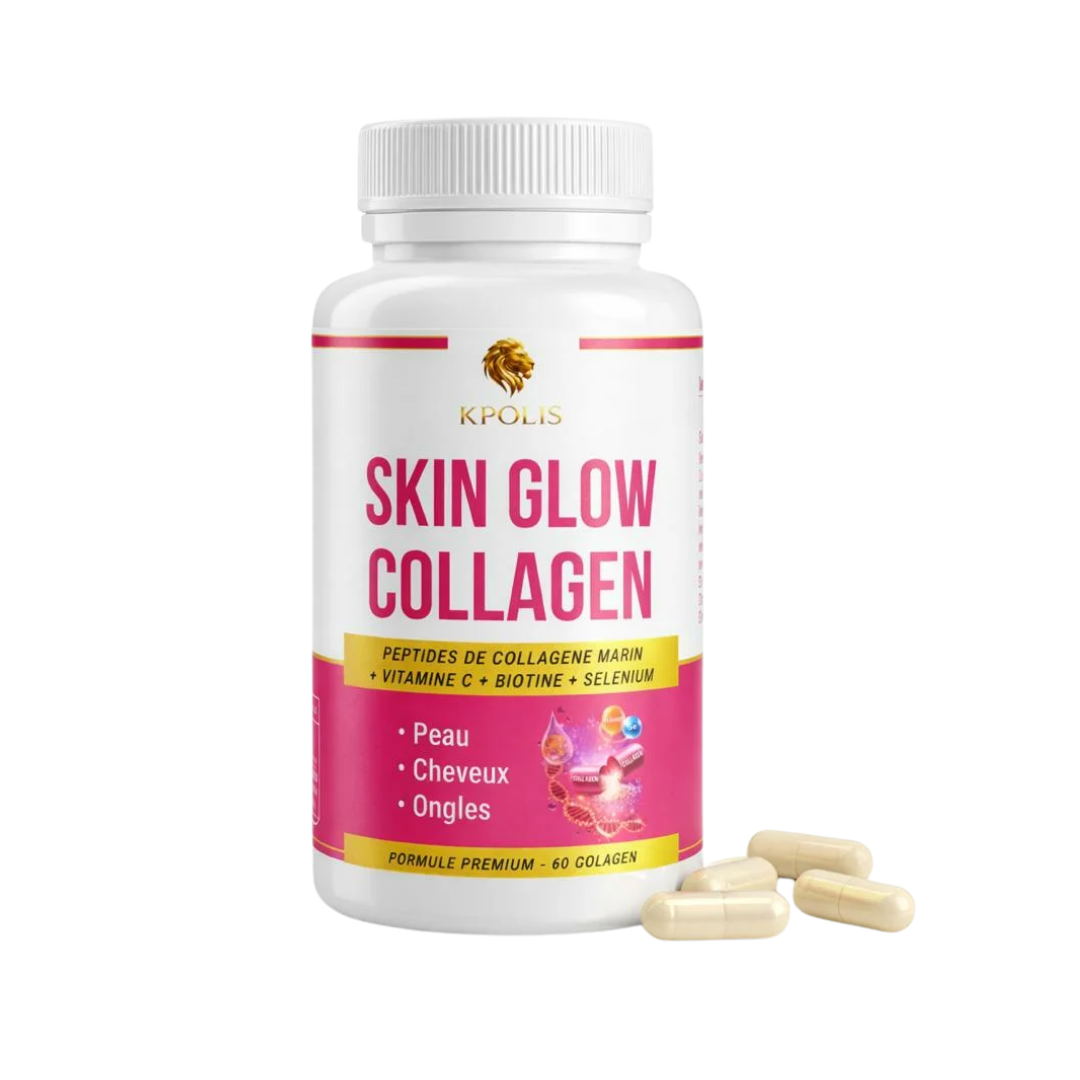 kpolis – skin glow collagen 60 gelules