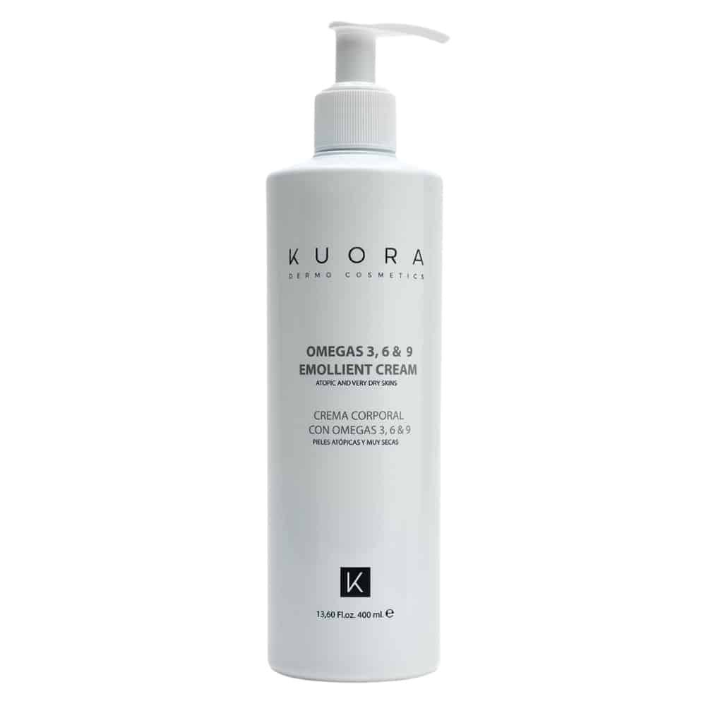 kuora – (body line) creme emolliente omegas 3, 6 et 9 – 400ml