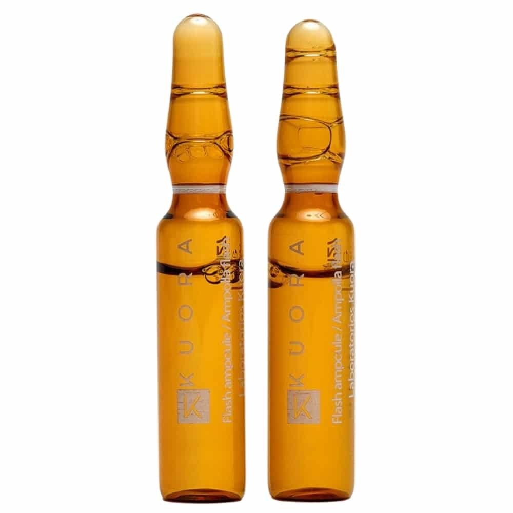 kuora – (facial line) ampoules flash effet lifting immediat – 2x – 2ml