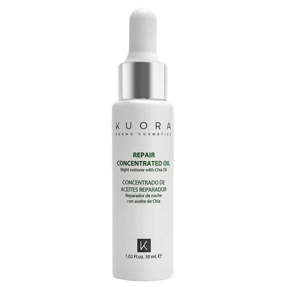 kuora – (facial line) concentre d’huile botanique reparateur – 30ml