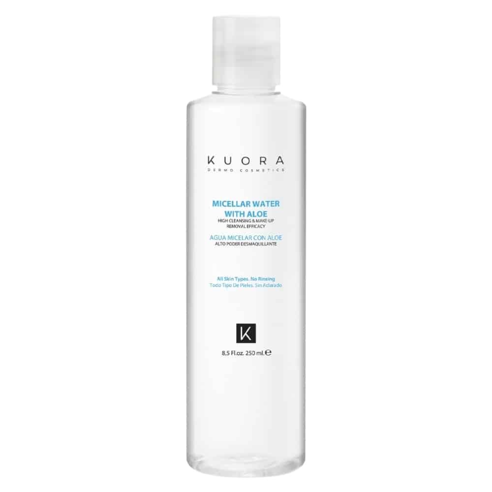kuora – (facial line) eau micellaire a l’aloe vera – 250ml