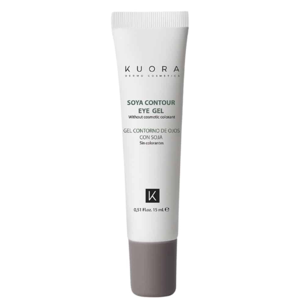 kuora – (facial line) gel contour des yeux au soja – 15ml