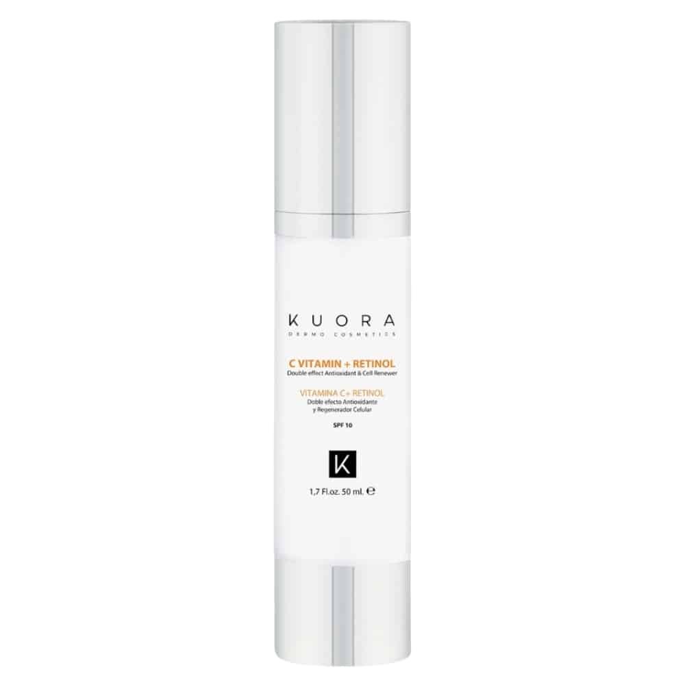 kuora – (facial line) vitamine c et retinol antioxydant et regenerant – 50ml
